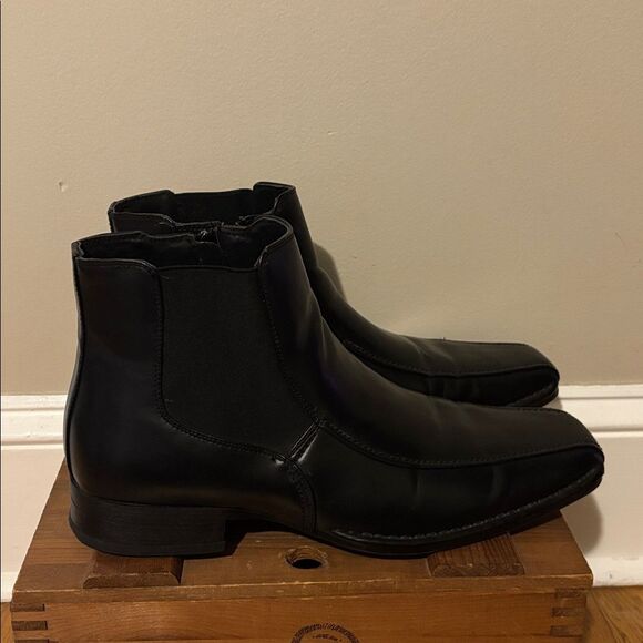 Unlisted Kenneth Cole Production Round Robin Gore Dress Boots size 11.5 main image 5